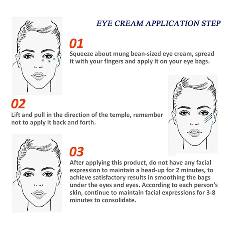 Instant Eye Bag Removal Cream: Anti-Puffiness & Wrinkle Eraser